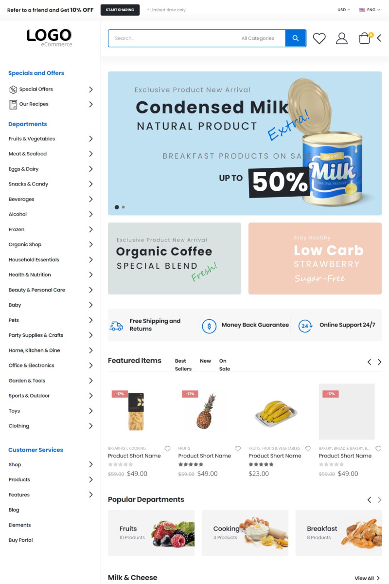 เว็บสำเร็จรูป สำหรับร้านออนไลน์ Ecommerce Theme ขายสินค้าออนไลน์ ขายของออนไลน์